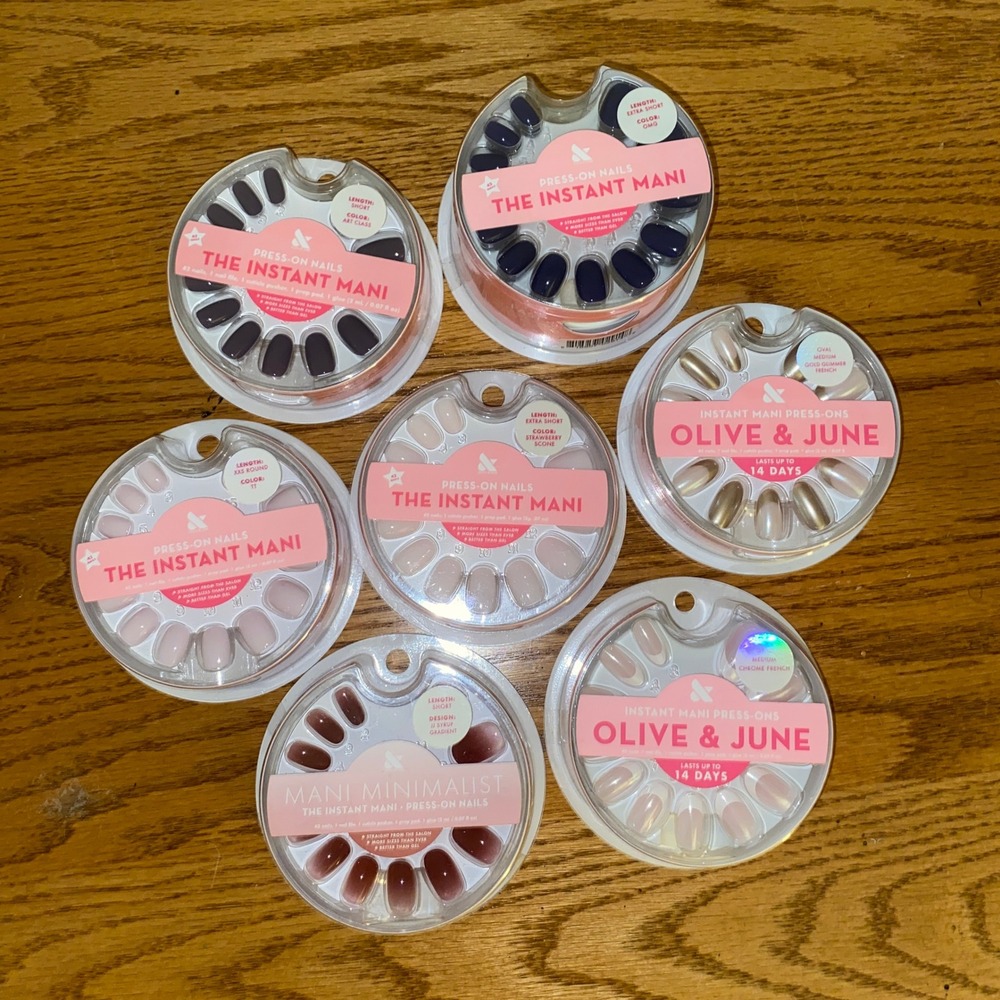 Olive & June Glue On Nail Bundle